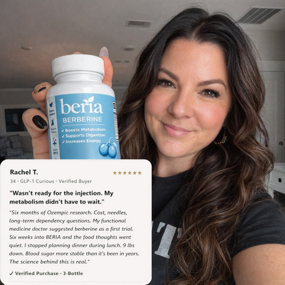 BERIA Berberine — Natural Support for Cravings, Blood Sugar & Metabolic Balance